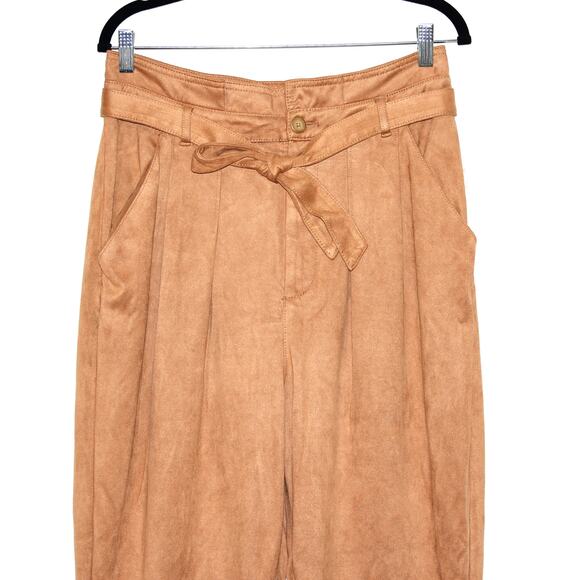 Free People Nightfall Vegan-Suede Pants Size 12 NWT - Picture 3 of 7